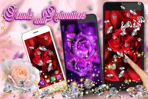 Diamonds and Roses LWP - Image screenshot of android app