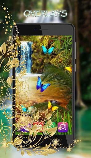 Waterfall Jungle LWP - عکس برنامه موبایلی اندروید