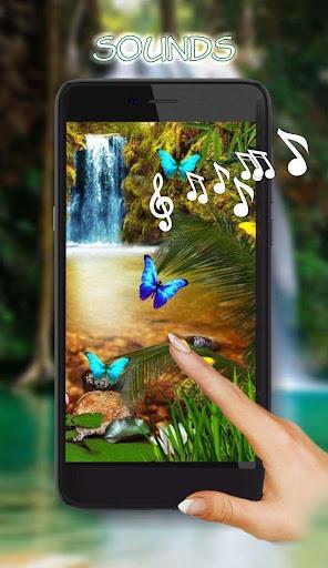 Waterfall Jungle LWP - Image screenshot of android app