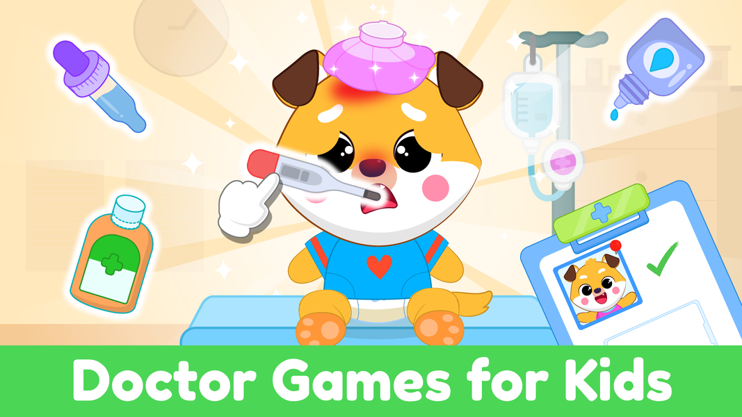 Doctor games for kids Hospital - Gameplay image of android game