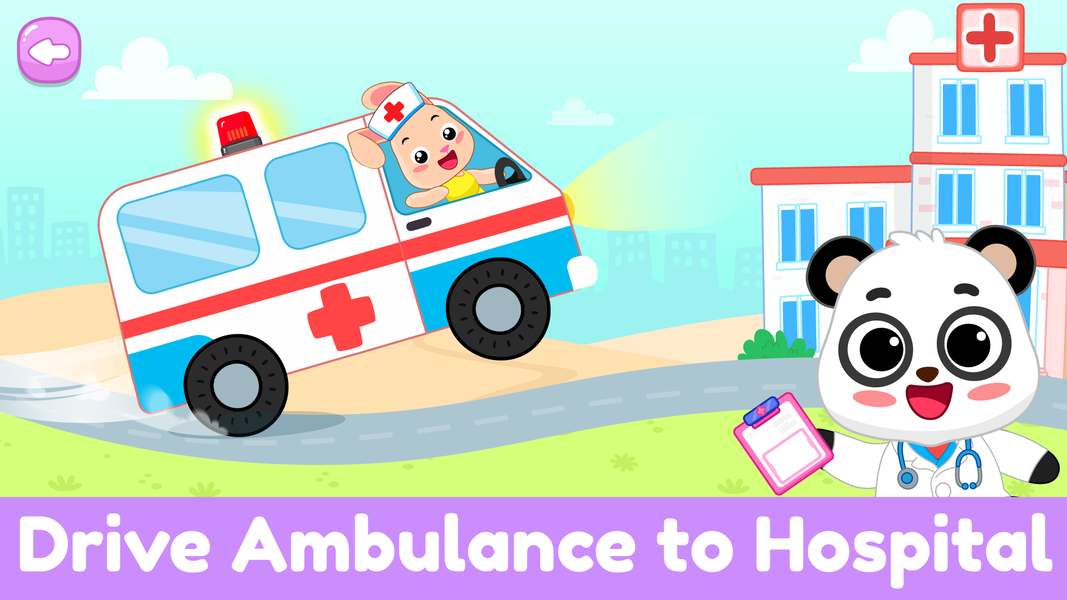 Doctor games for kids Hospital - عکس بازی موبایلی اندروید