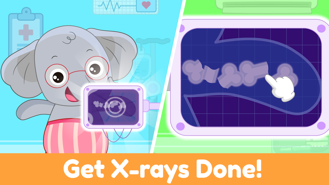 Doctor games for kids Hospital - عکس بازی موبایلی اندروید