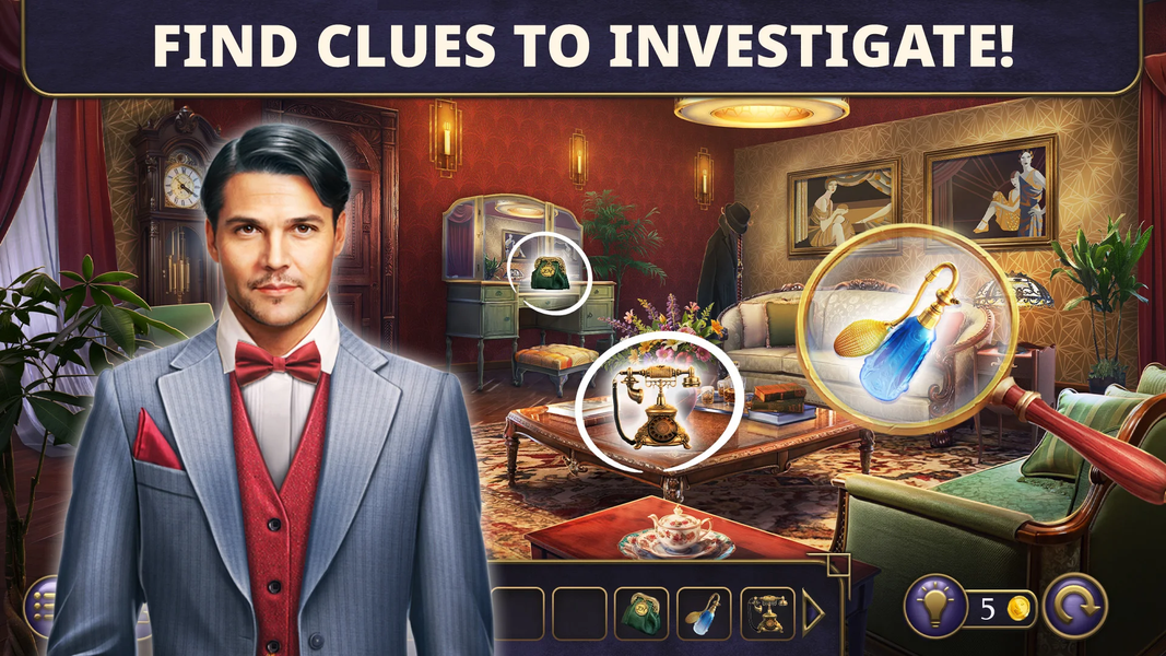 City Enigma: Hidden Objects - Gameplay image of android game