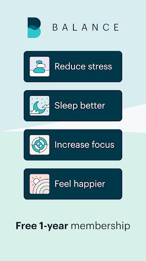 Balance: Meditation & Sleep – بالانس: مدیتیشن و خواب - Image screenshot of android app