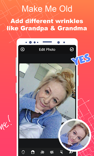 Make Me Old - Aged Face Maker - عکس برنامه موبایلی اندروید