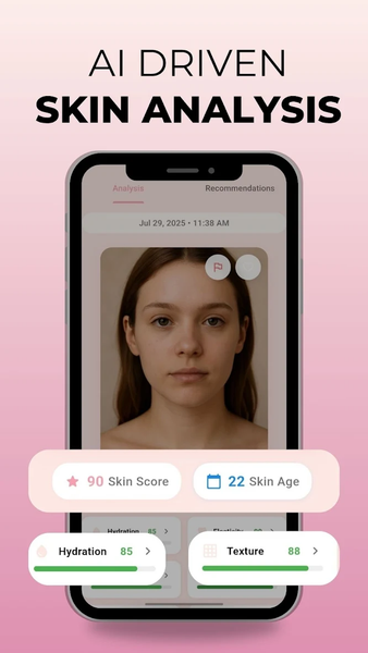 Skin Care Scanner: GlowUp - Image screenshot of android app