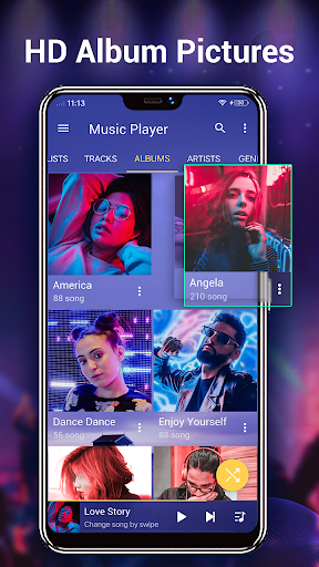 Music Player for Android - Image screenshot of android app