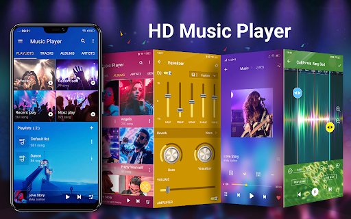 Music Player for Android - عکس برنامه موبایلی اندروید