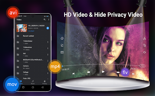 Video Player All Format - عکس برنامه موبایلی اندروید