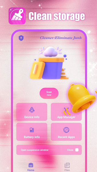 Cleaner:Eliminate Junk - Image screenshot of android app