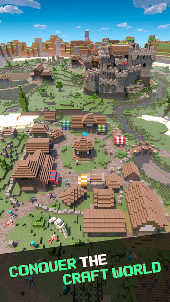 Mob Battle: Craft Army - عکس بازی موبایلی اندروید