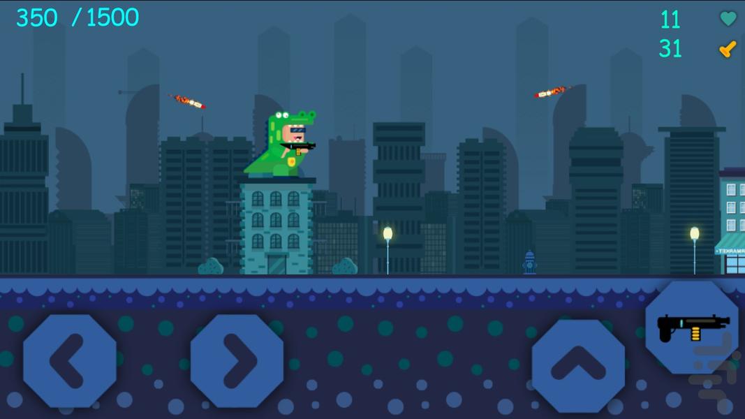 dinoman - Gameplay image of android game
