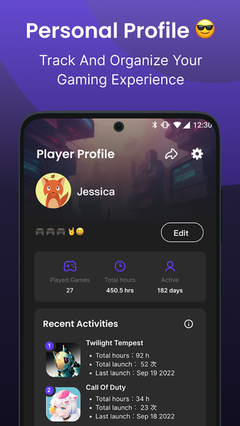 OXO Game Launcher - Gaming Hub - عکس برنامه موبایلی اندروید