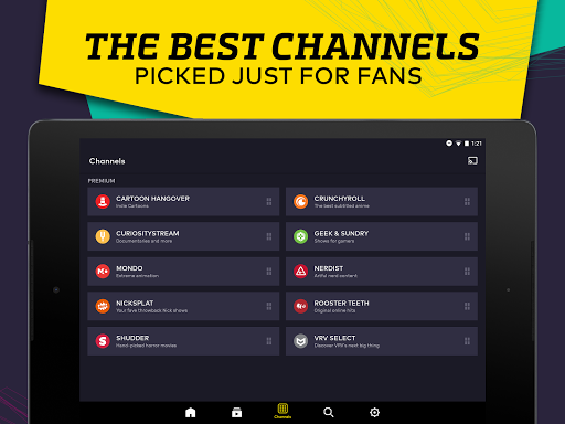 VRV: Different All Together - عکس برنامه موبایلی اندروید