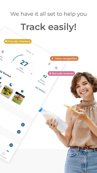 Healthi: Weight Loss, Diet App - عکس برنامه موبایلی اندروید