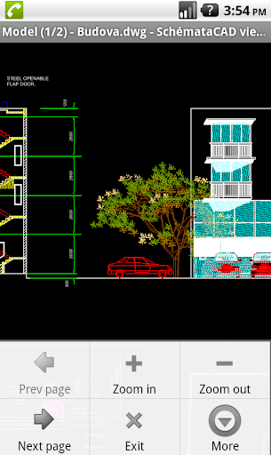 SchemataCAD viewer DWG/DXF - Image screenshot of android app