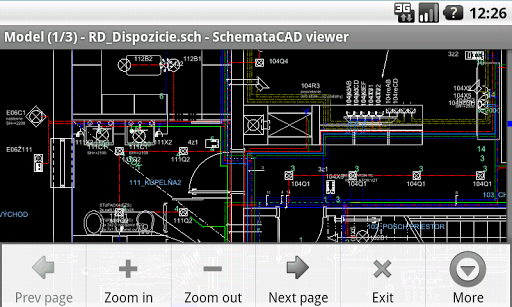 SchemataCAD viewer DWG/DXF - عکس برنامه موبایلی اندروید