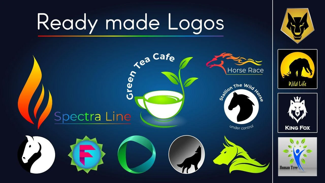 Logo Maker and graphic creator - Image screenshot of android app