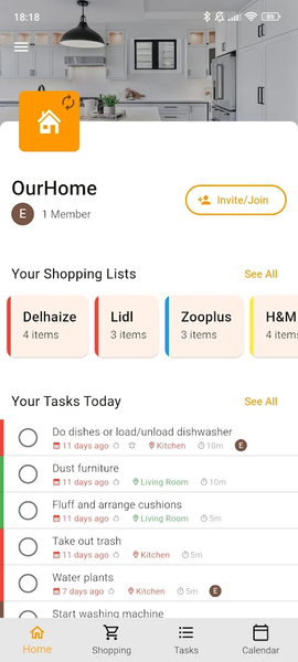 OurHome - عکس برنامه موبایلی اندروید