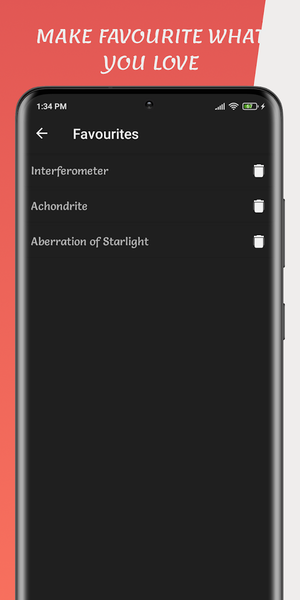 Astronomy Dictionary - عکس برنامه موبایلی اندروید