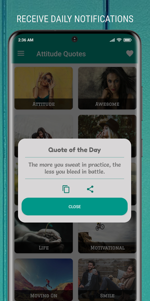 Attitude Quotes and Status - عکس برنامه موبایلی اندروید