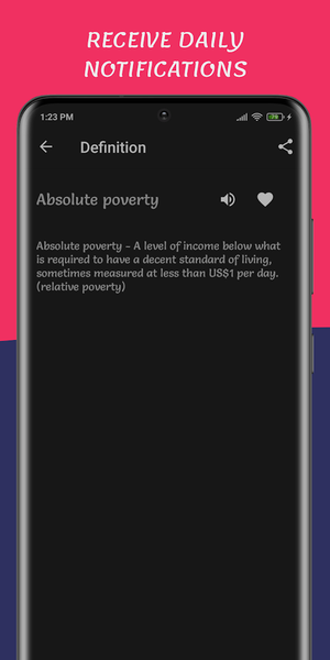 Economics Dictionary - عکس برنامه موبایلی اندروید