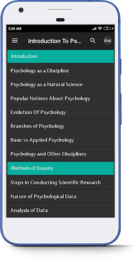 Introduction to Psychology - عکس برنامه موبایلی اندروید