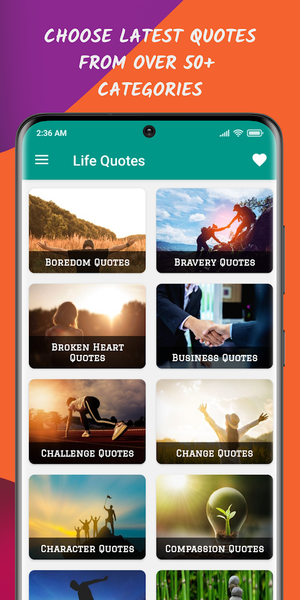 Daily Life Quotes & Lessons - Image screenshot of android app