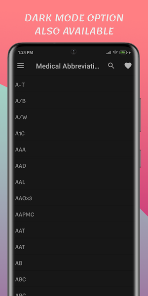 Medical Abbreviations - عکس برنامه موبایلی اندروید