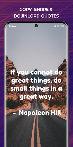 Motivational & Positive Quotes - Image screenshot of android app