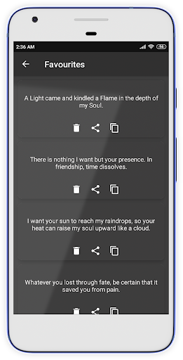 Rumi Quotes - Image screenshot of android app