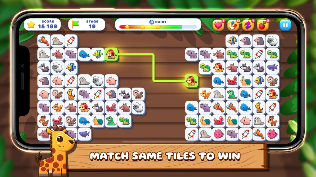 Tile Connect: Onet Matching - Gameplay image of android game
