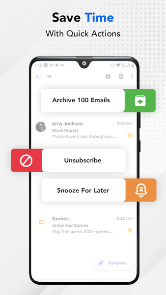 Email for Yahoo mail & hotmail - Image screenshot of android app