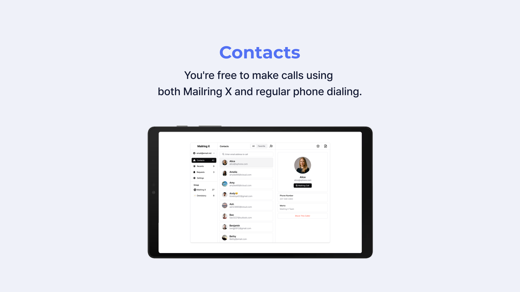 Telefox - عکس برنامه موبایلی اندروید
