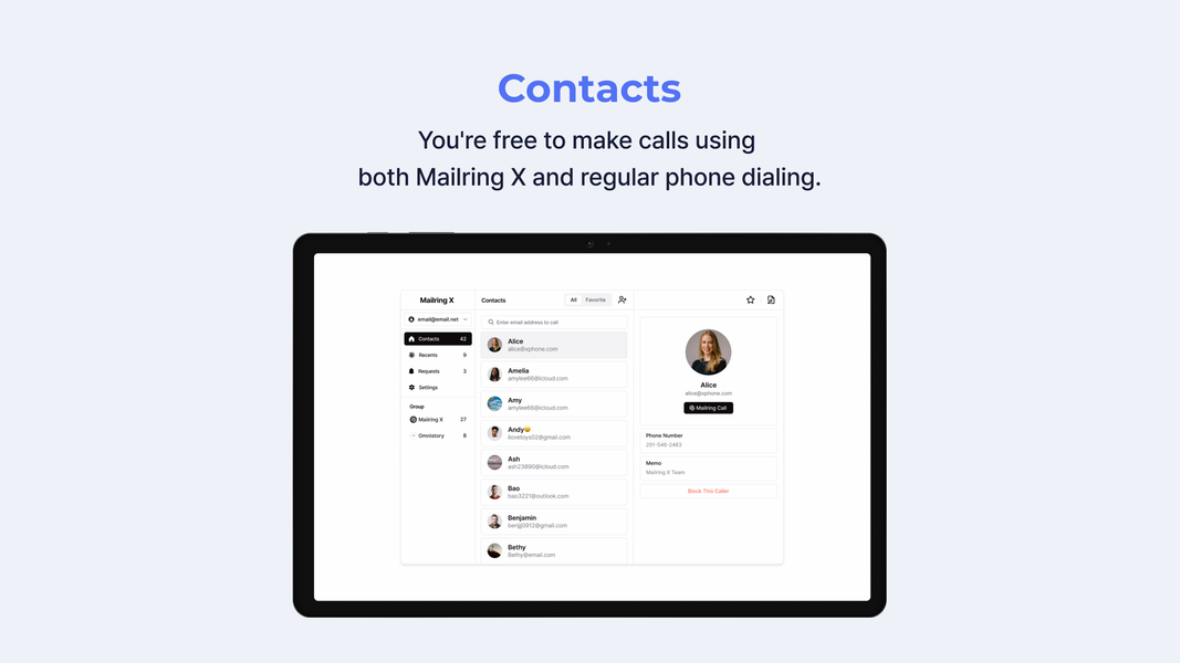 Telefox - عکس برنامه موبایلی اندروید