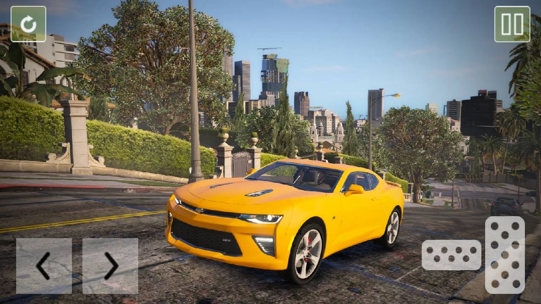 Drive Chevrolet Camaro Car Sim - Gameplay image of android game