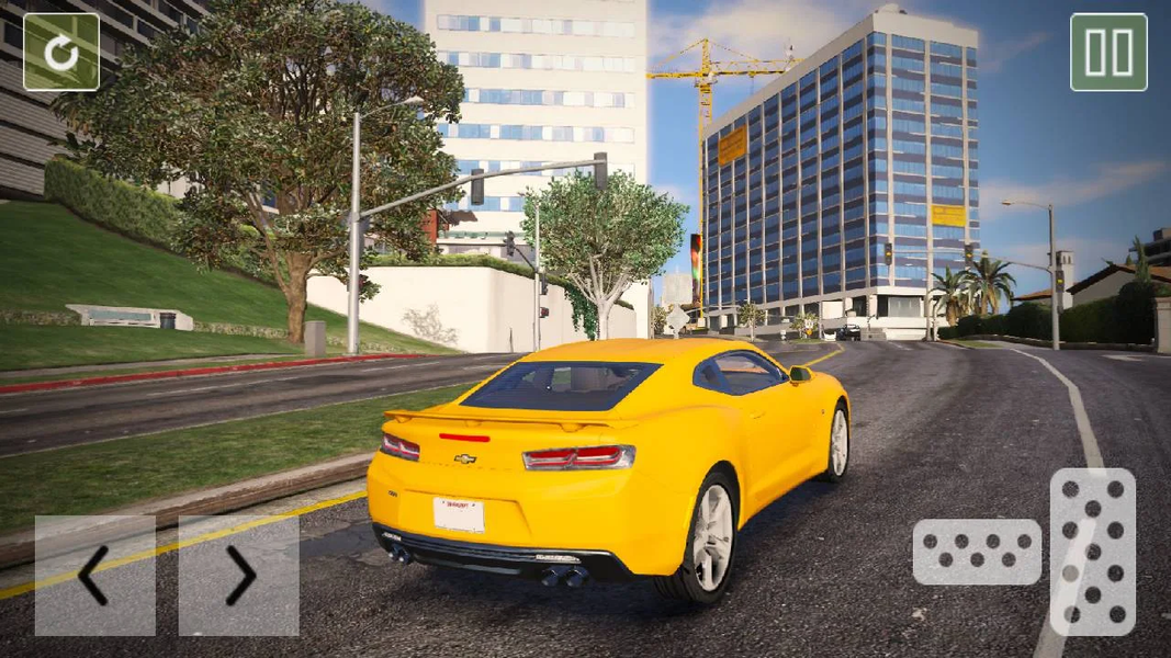 Drive Chevrolet Camaro Car Sim - Gameplay image of android game