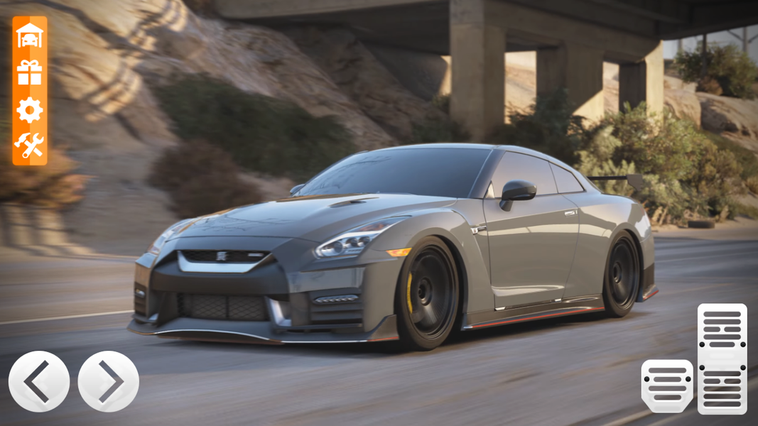 Drift Masters: GTR R35 Nissan - Gameplay image of android game