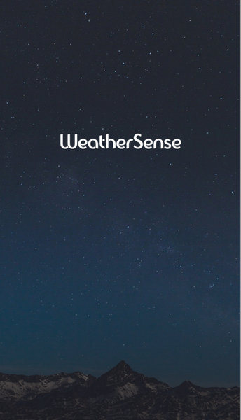 WeatherSense - Image screenshot of android app