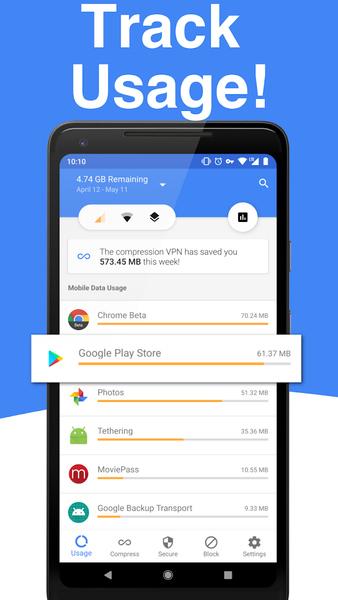 Data Usage Manager & Monitor - Image screenshot of android app