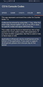 CS 1.6 Console Codes for Android - Download