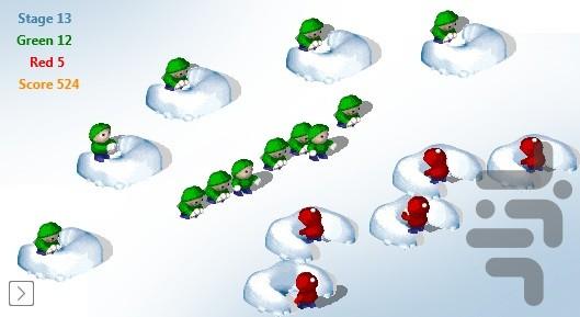 snow war - Gameplay image of android game