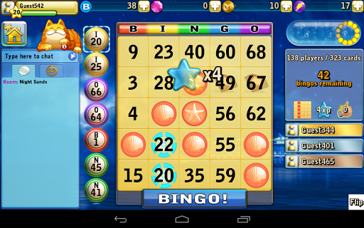 Bingo Beach - Gameplay image of android game