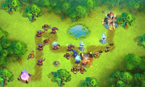 Towers N' Trolls - Gameplay image of android game
