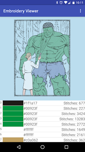 Embroidery Viewer - Image screenshot of android app