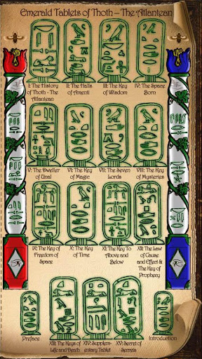 thoth emerald tablets
