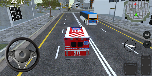 Ambulance Emergency ۱۱۲ Driver Simulator - عکس برنامه موبایلی اندروید