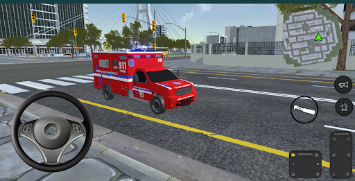 Ambulance Emergency 112 Driver Simulator - Image screenshot of android app