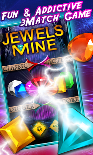 Jewels Mine - عکس بازی موبایلی اندروید
