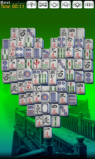 Mahjong Solitaire - Gameplay image of android game